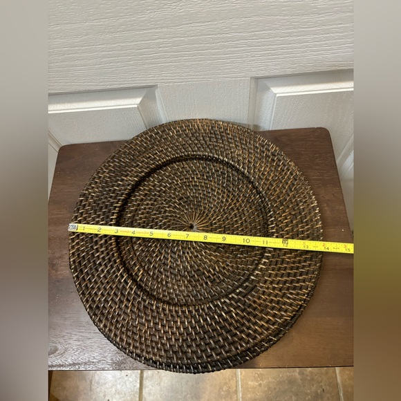 Rattan Charger Plates A Set of 4 - Picture 5 of 12